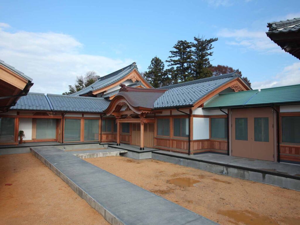 亨浄山萬慶寺 大庫裏、書院