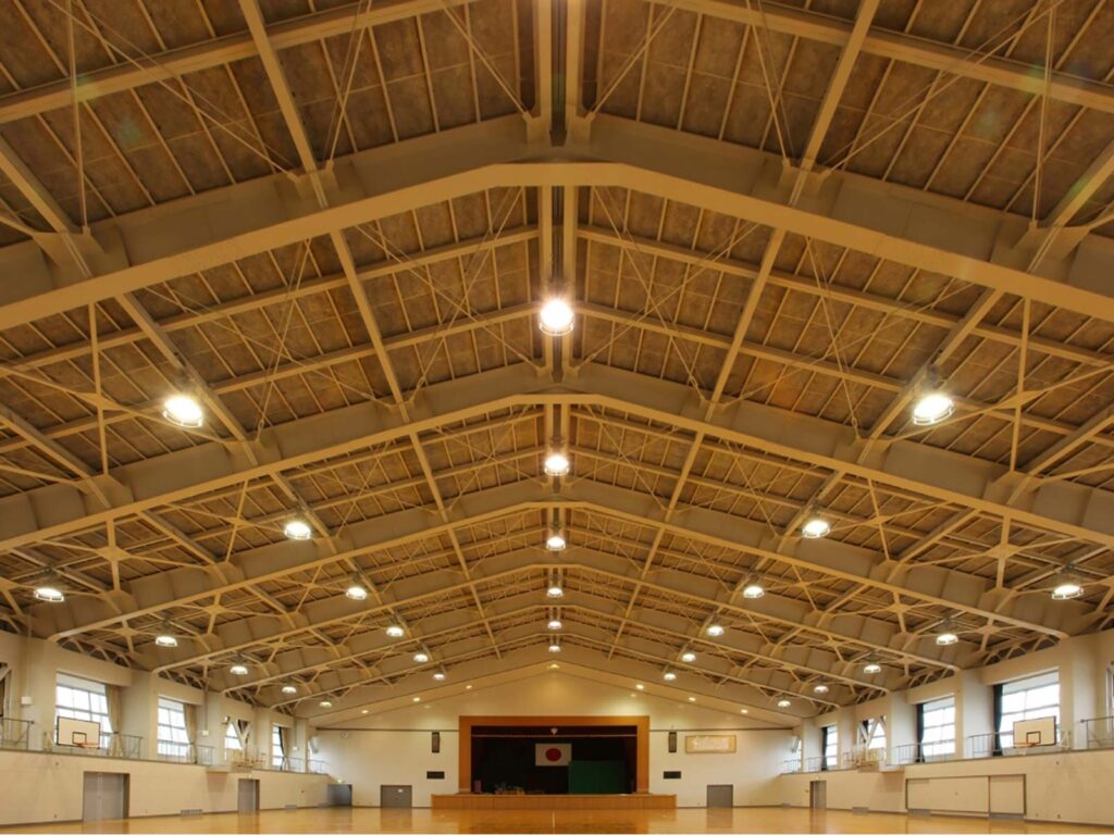 藤島高校 第一体育館　耐震補強建築工事