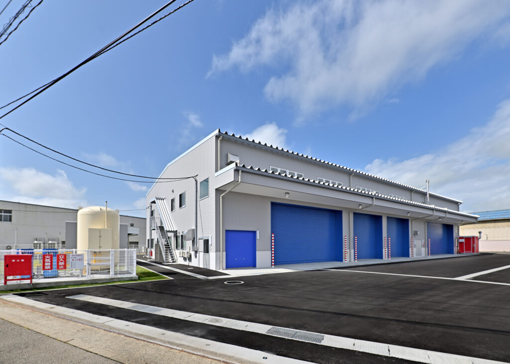 岩崎工業㈱塗装工場新築工事
